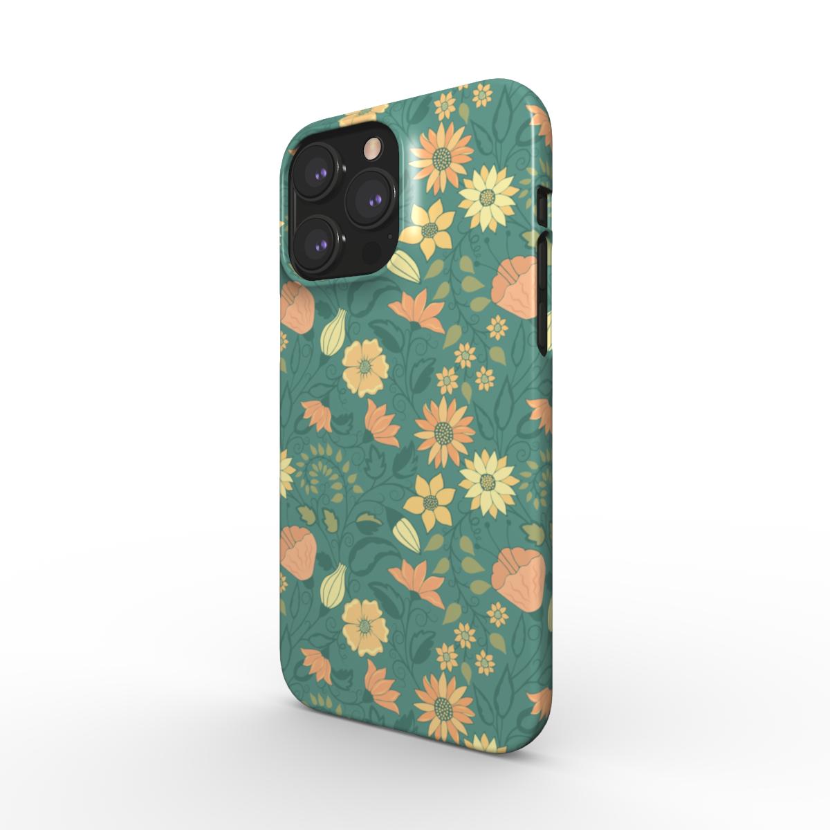 Floral Wilderness Boho Snap Phone Case