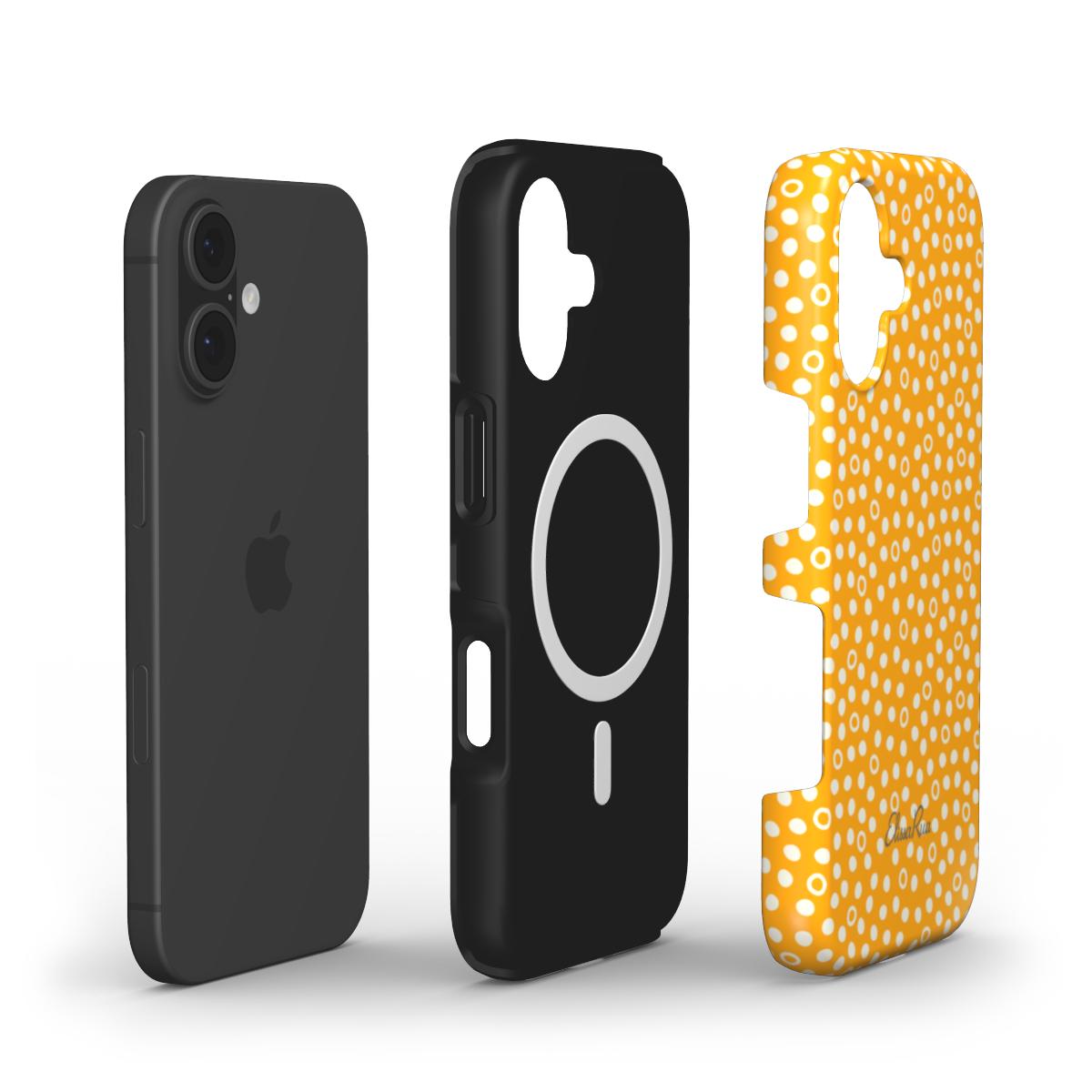 Sunny Yellow Dots – MagSafe Tough Phone Case | Elissa Rua