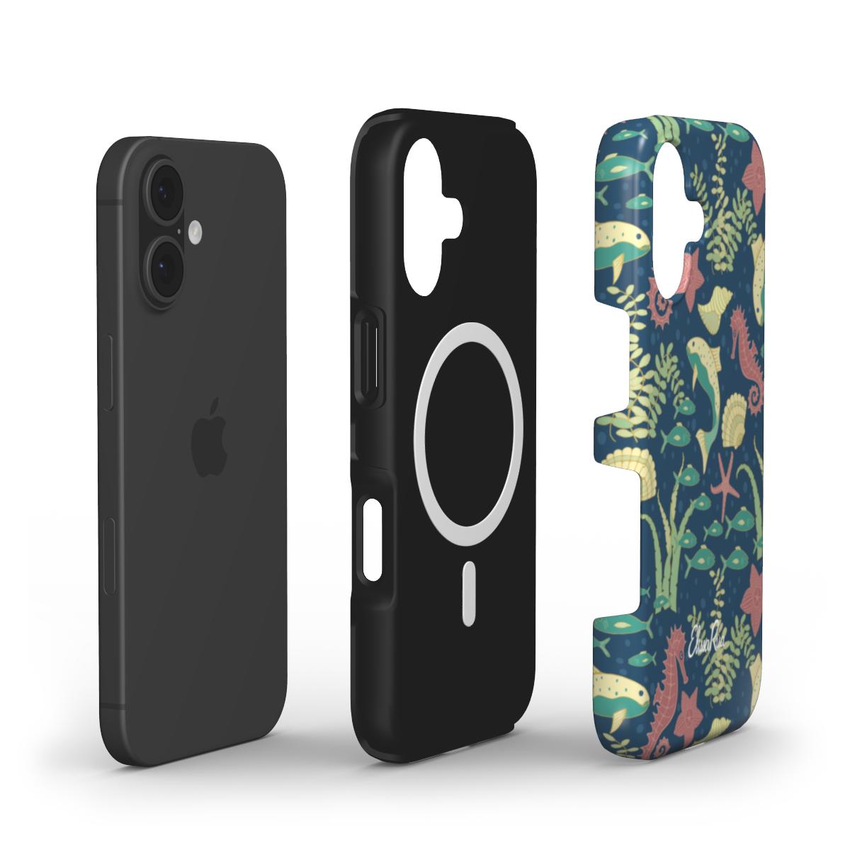 Ocean Dance Marine – MagSafe Tough Phone Case | Elissa Rua