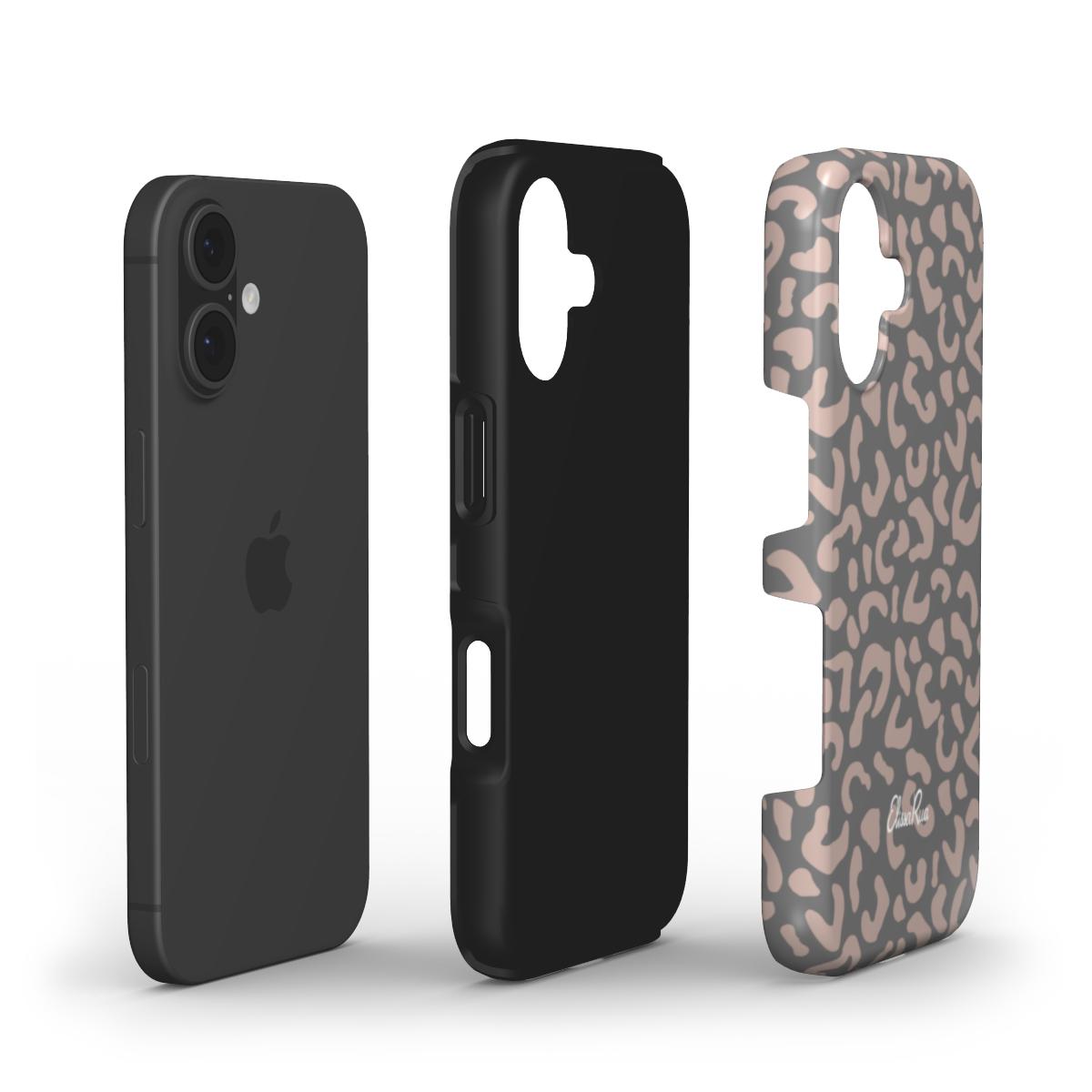 Charcoal Leopard – Tough Phone Case | Elissa Rua
