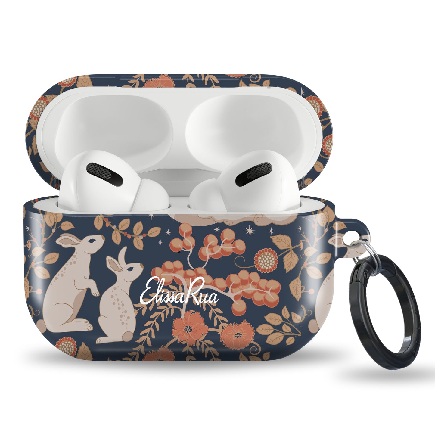 Bunny & the Moon – Tough Airpods Case | Elissa Rua