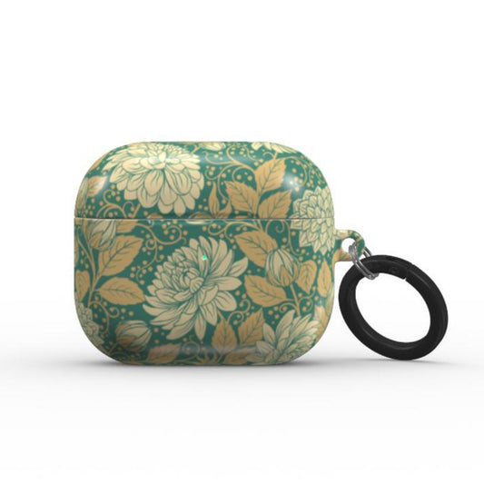 Vintage Dahlia Apple Airpod Case