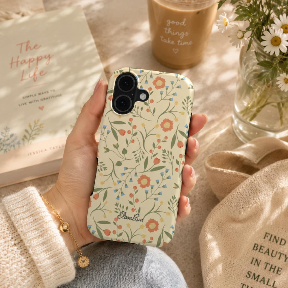 Floral Whimsy – Tough Phone Case | Elissa Rua