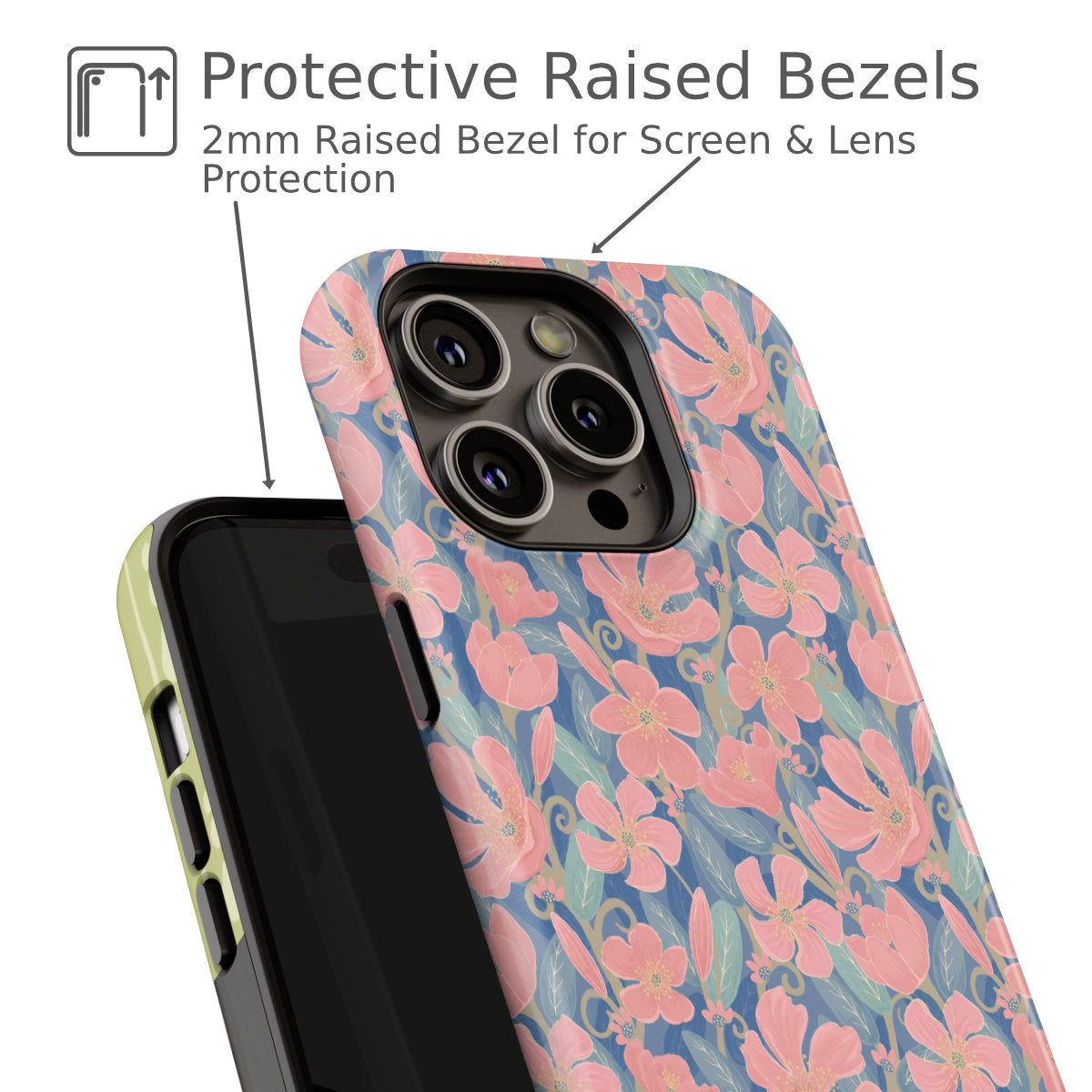 Oleander Floral Tough Phone Case
