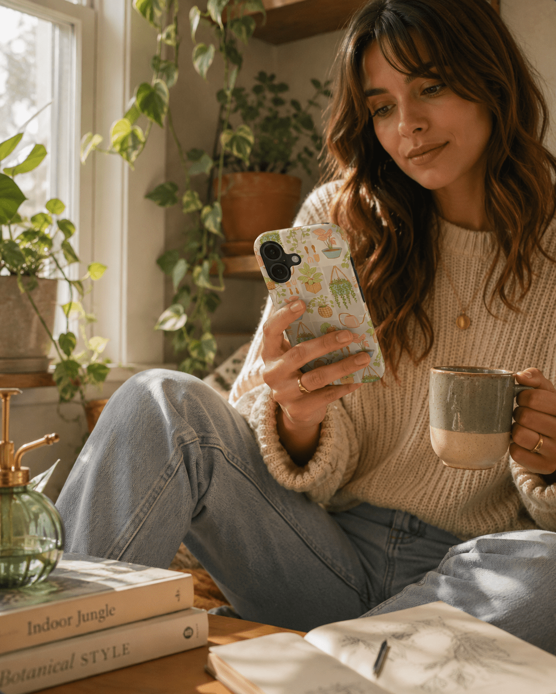 Plant Lady – Tough Phone Case | Elissa Rua