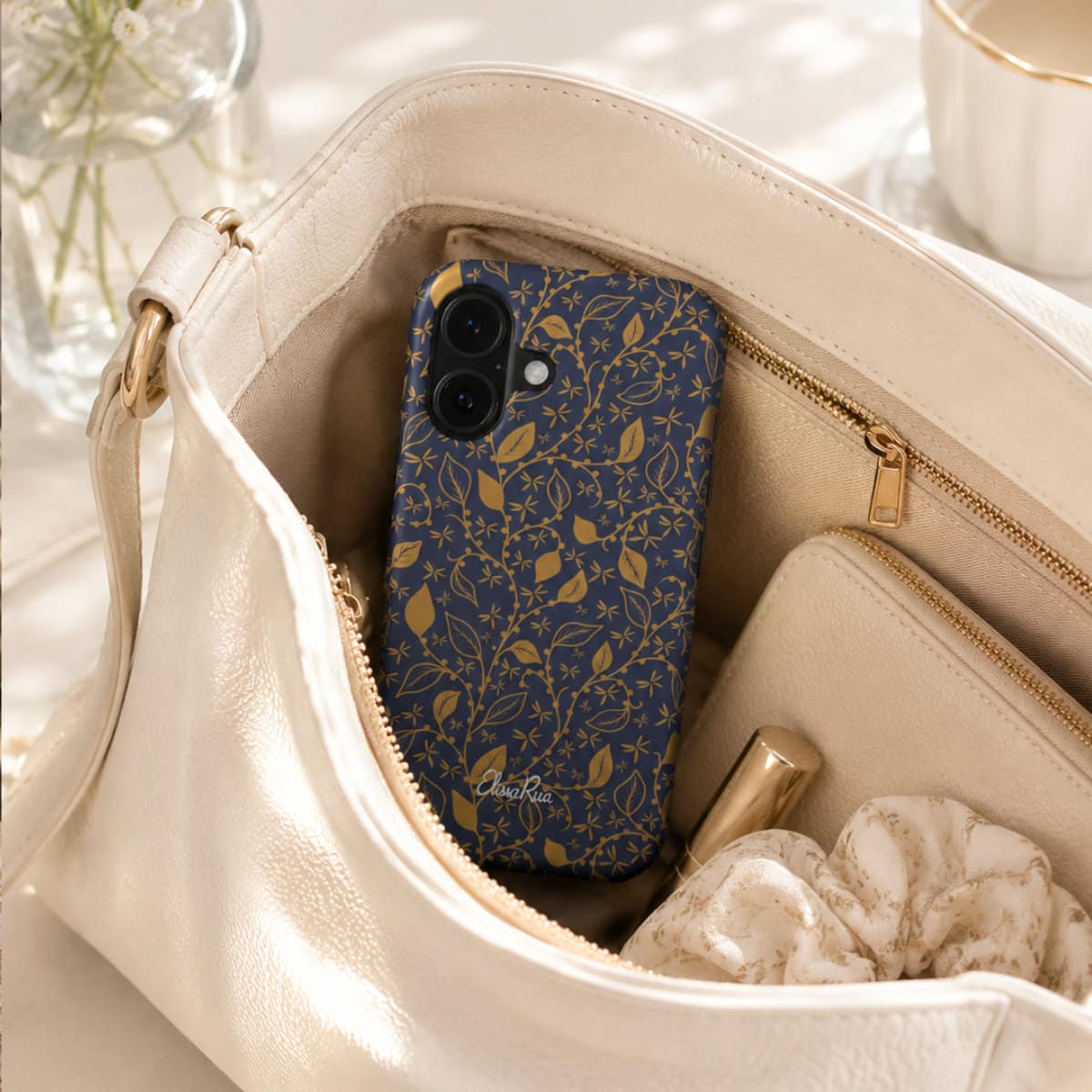 Midnight Foliage – Magnetic Tough Phone Case | Elissa Rua