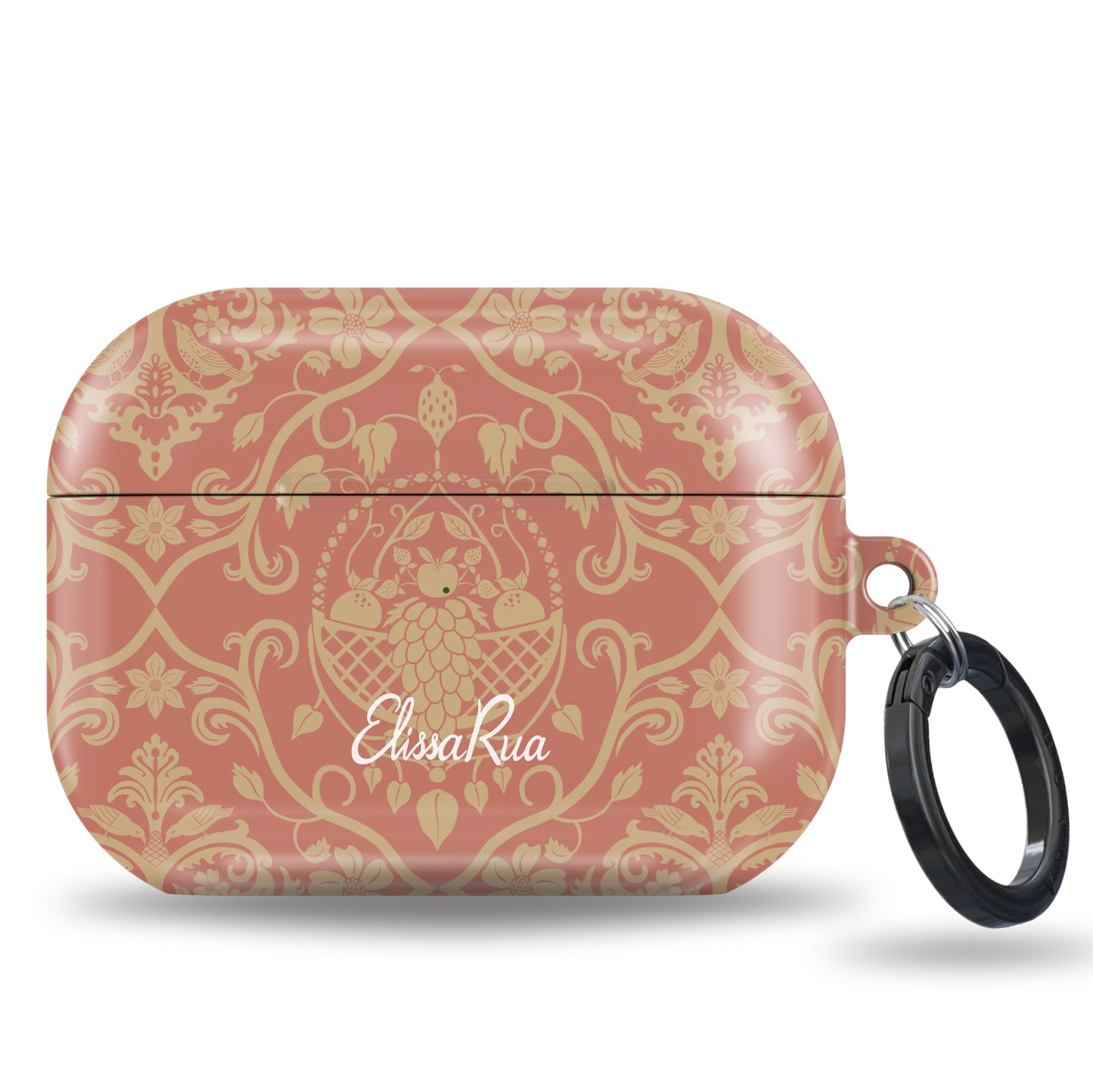 Rococo Basket Blush – Tough Airpods Case | Elissa Rua