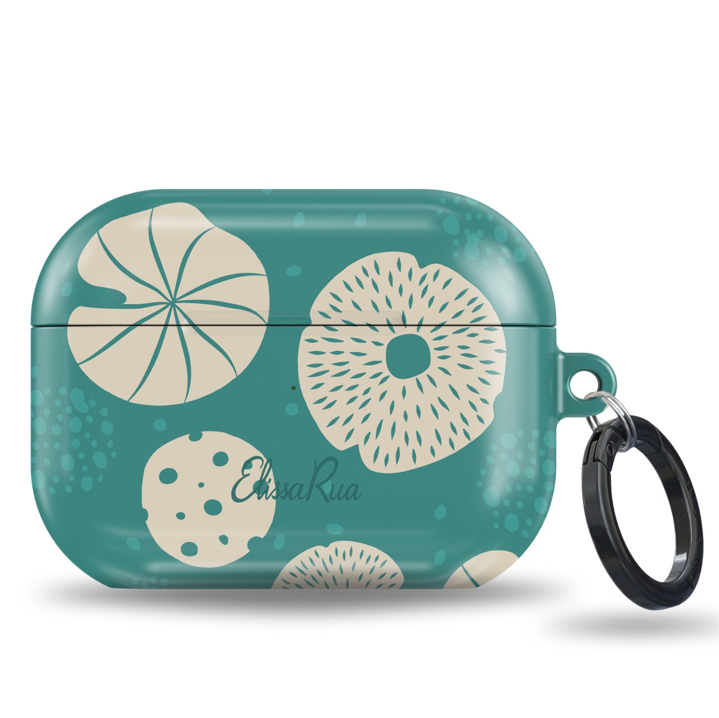 Artistic mushroom AirPods case with playful woodland inspired design