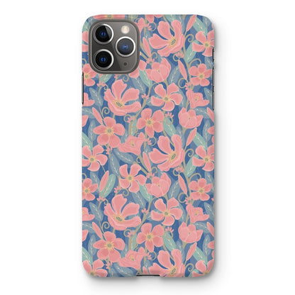 Oleander Floral Snap Phone Case