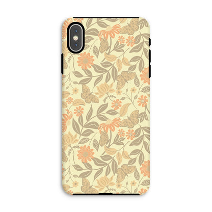 Butterfly & Floral  Tough Phone Case