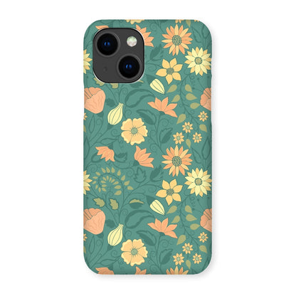 Floral Wilderness Boho Snap Phone Case