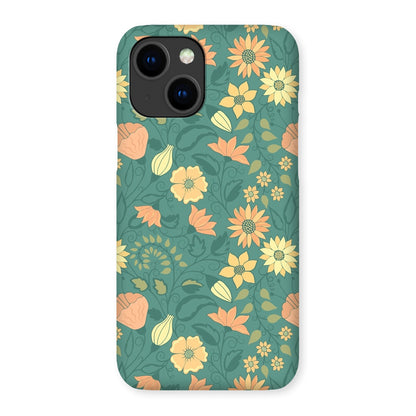 Floral Wilderness Boho Snap Phone Case