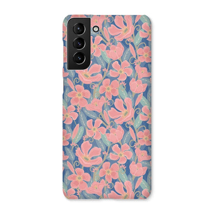 Oleander Floral Snap Phone Case