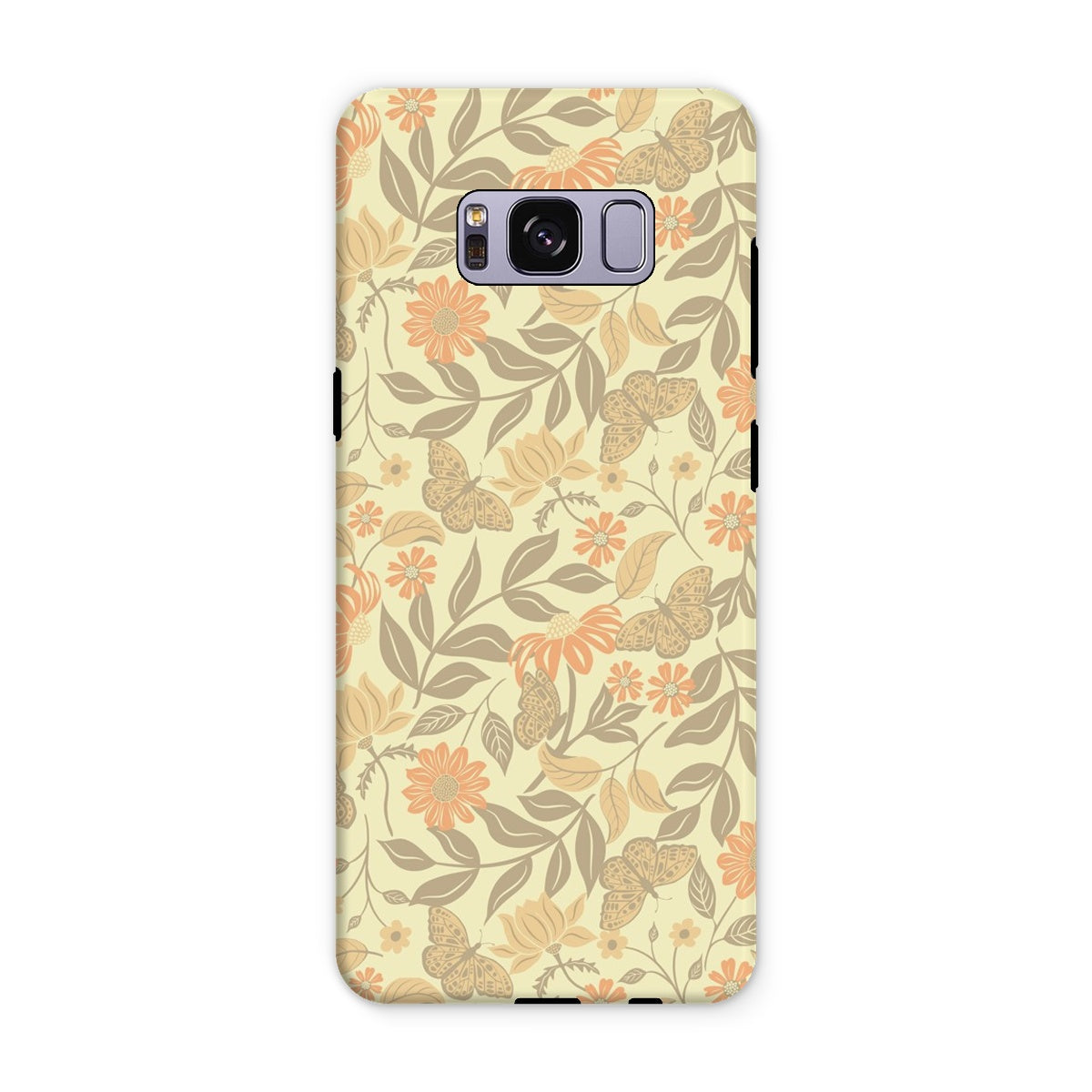 Butterfly & Floral  Tough Phone Case