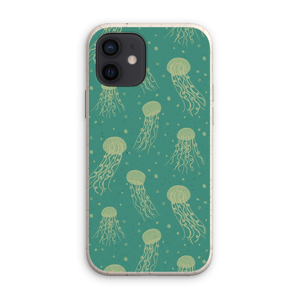 Jellyfish Serenade - Turquoise Eco Phone Case
