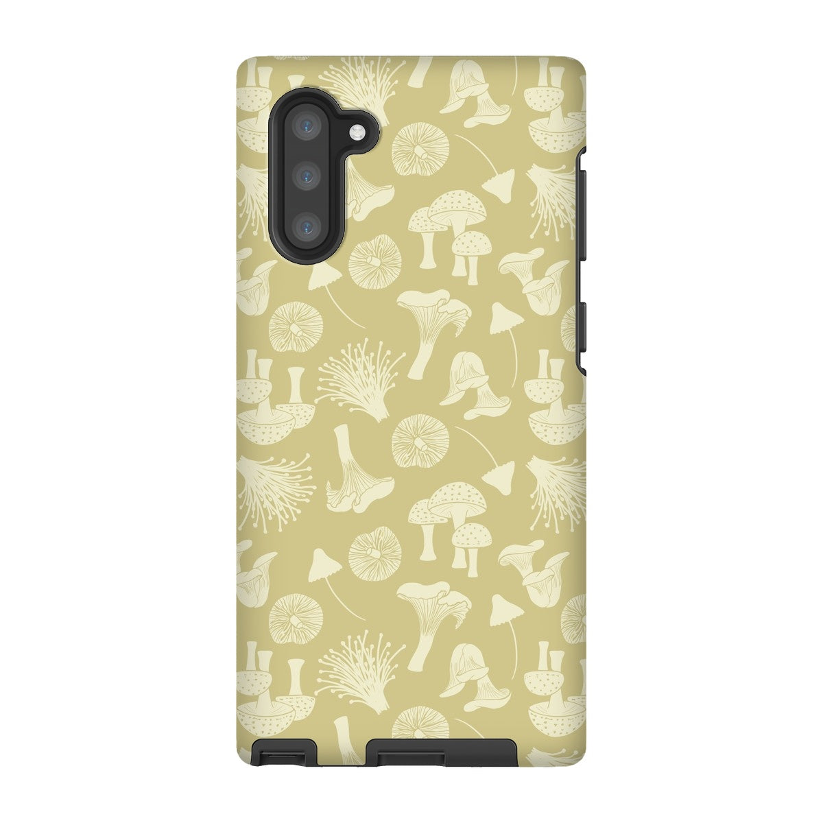 Mushrooms (beige) Tough Phone Case