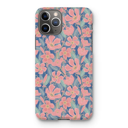 Oleander Floral Snap Phone Case