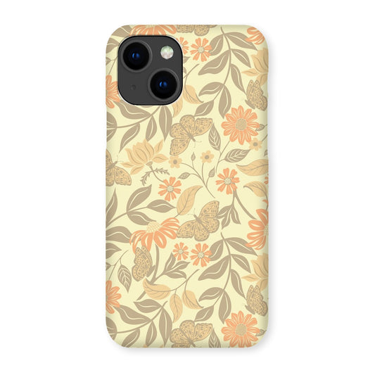 Butterfly & Floral  Snap Phone Case