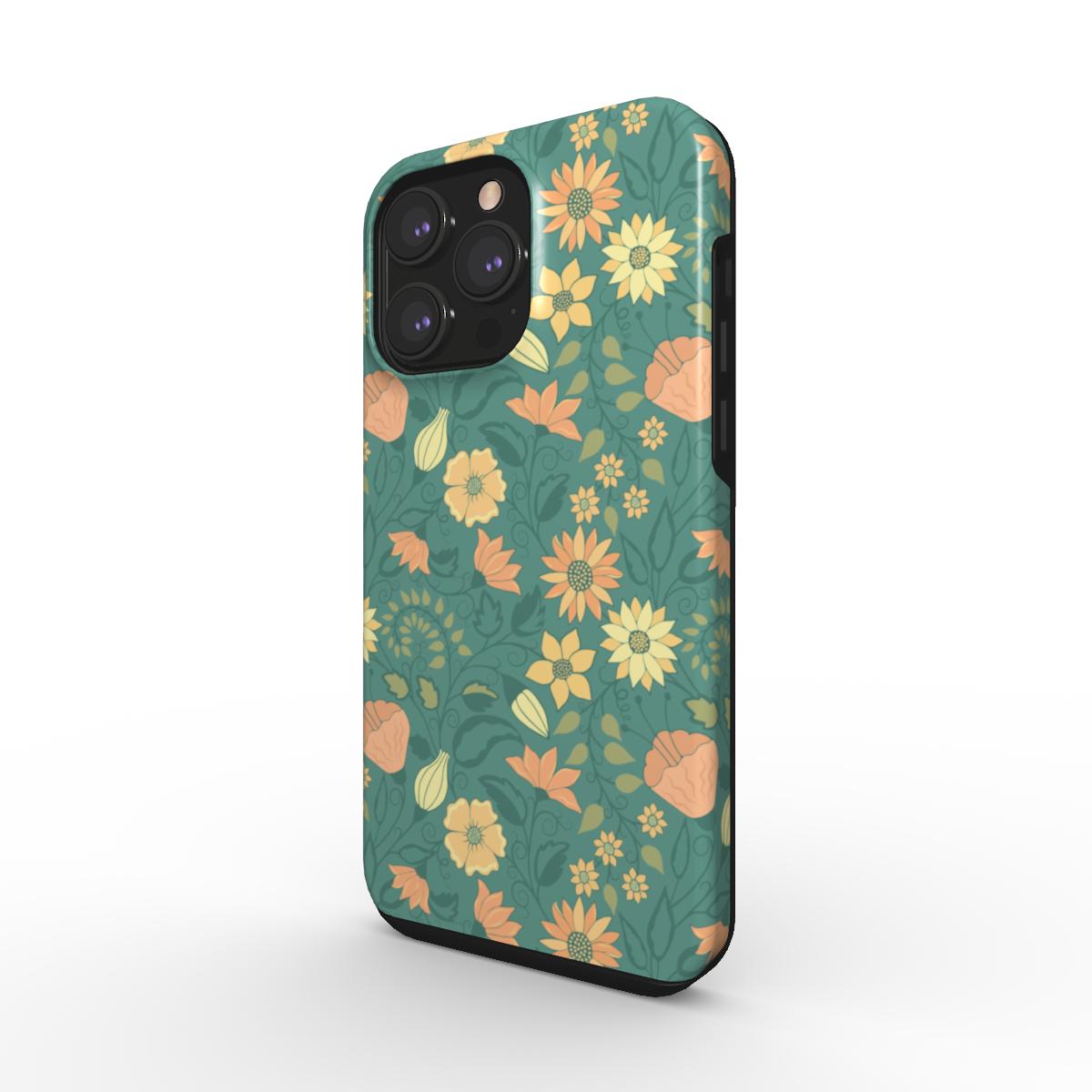 Floral Wilderness Boho Tough Phone Case