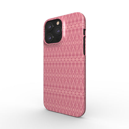 Geometric Boho Snap Phone Case - Pink