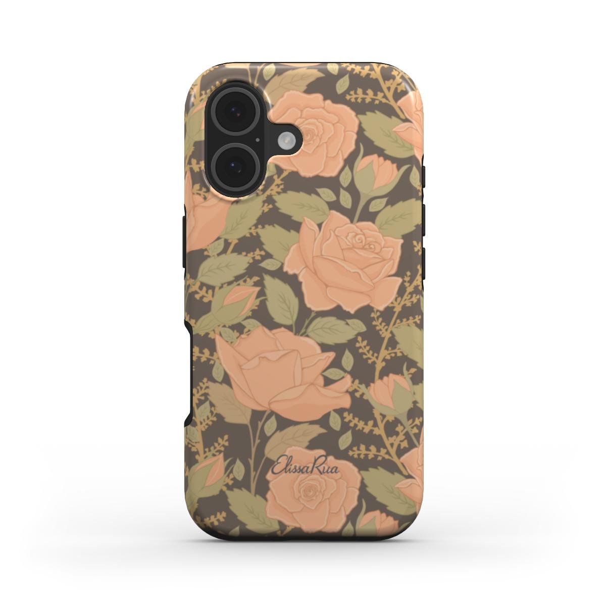 Vintage Rose Floral – MagSafe Tough Phone Case | Elissa Rua