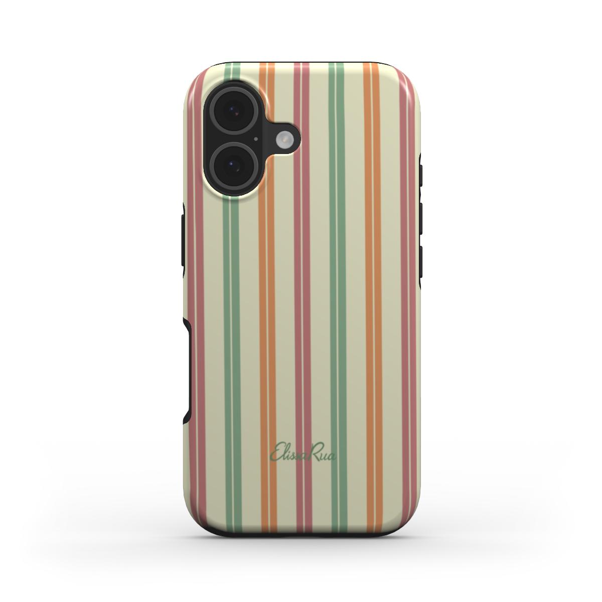 Pastel Stripe – MagSafe Tough Phone Case | Elissa Rua