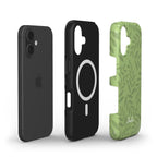Coque de protection MagSafe – Feuille vert olive | Elissa Rua
