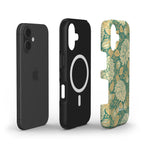 Vintage Dahlia Floral – MagSafe Tough Phone Case | Elissa Rua