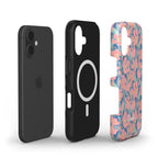 Oleander Floral – Funda protectora MagSafe para teléfono | Elissa Rua
