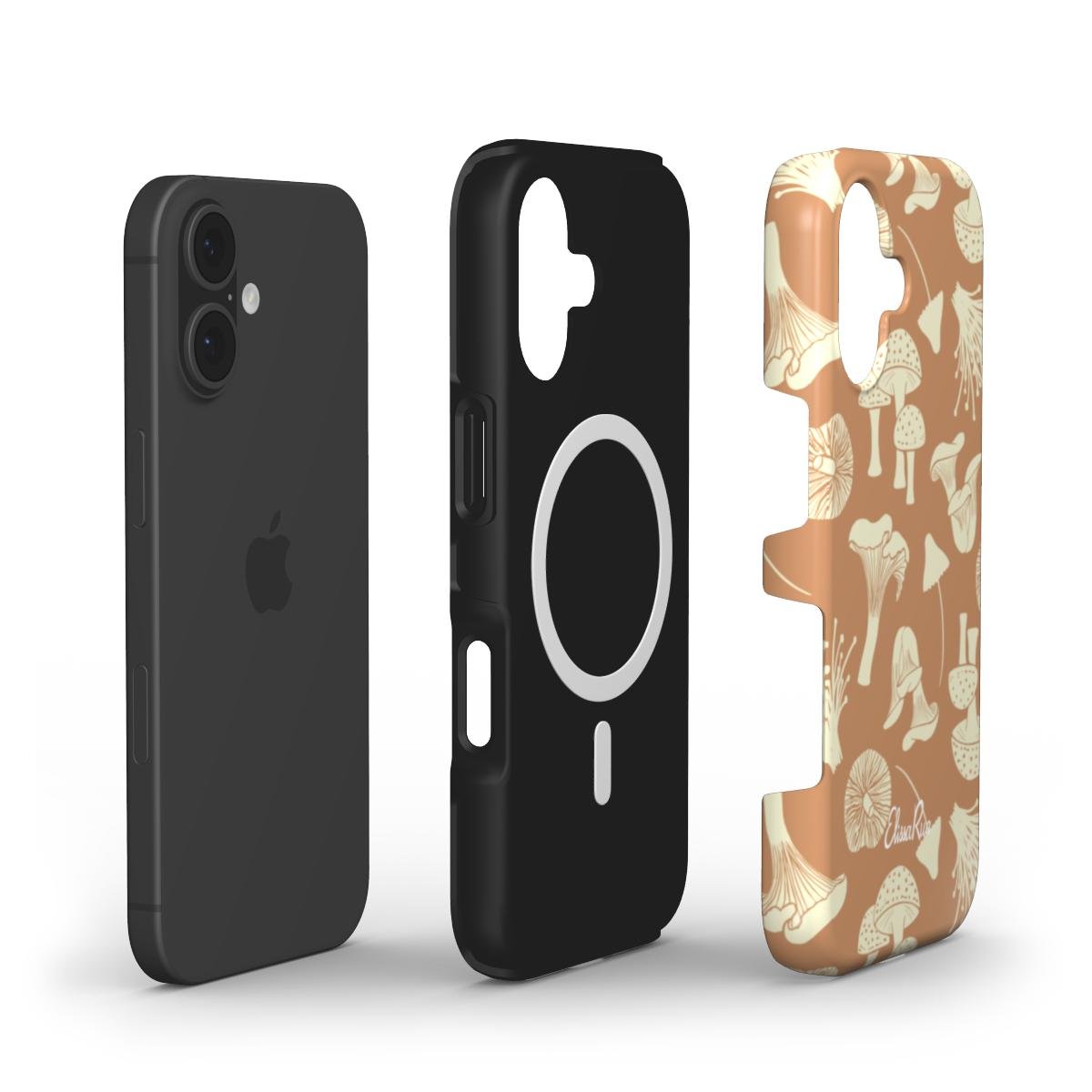 Mushroom Tawny – MagSafe Tough Phone Case | Elissa Rua