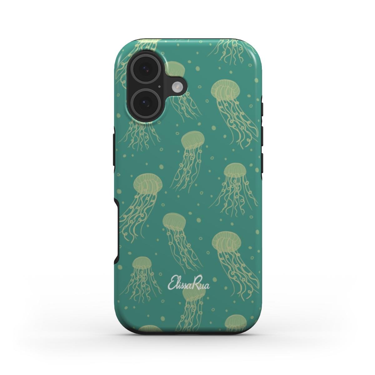 Jellyfish Marine – MagSafe Tough Phone Case | Elissa Rua