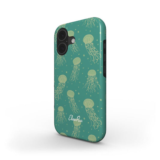 Jellyfish Marine – MagSafe Tough Phone Case | Elissa Rua