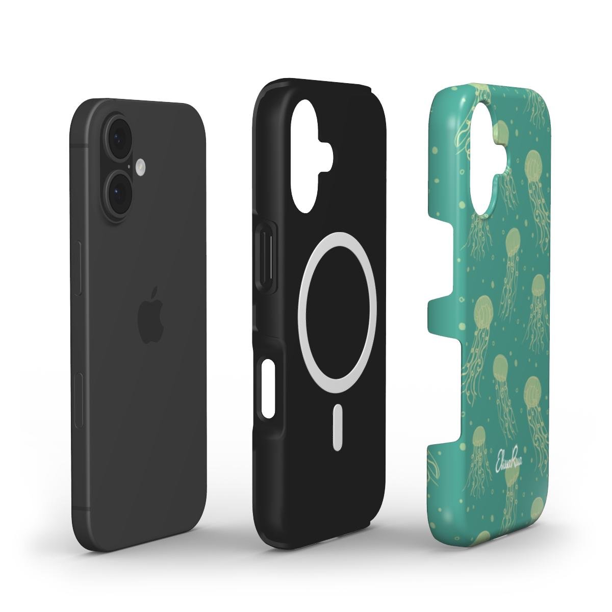 Jellyfish Marine – MagSafe Tough Phone Case | Elissa Rua