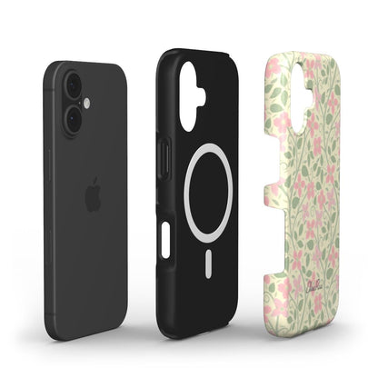 Clematis Floral – MagSafe Tough Phone Case | Elissa Rua