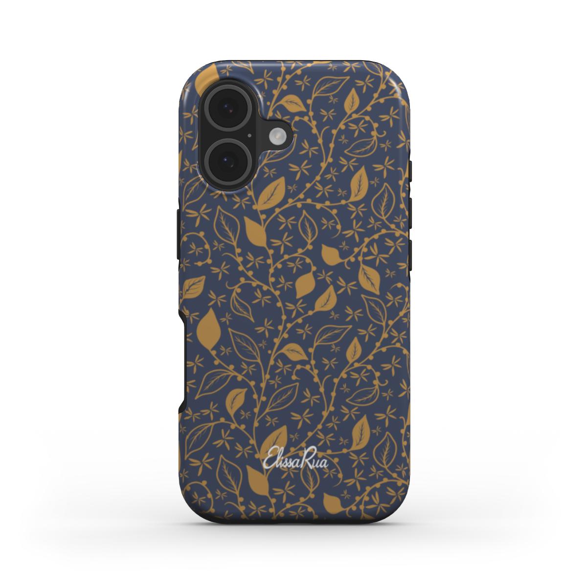 Midnight Foliage – MagSafe Tough Phone Case | Elissa Rua