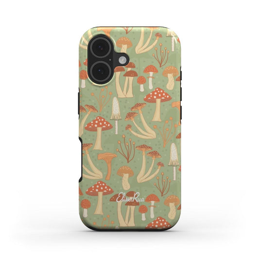 Fabulous Funghi Mushroom – MagSafe Tough Phone Case | Elissa Rua