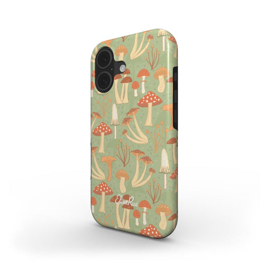 Fabulous Funghi Mushroom – MagSafe Tough Phone Case | Elissa Rua