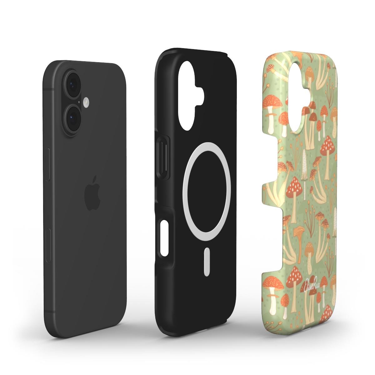 Fabulous Funghi Mushroom – MagSafe Tough Phone Case | Elissa Rua