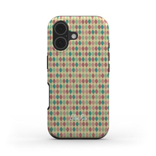 Retro Geometric Teardrop – MagSafe Tough Phone Case | Elissa Rua