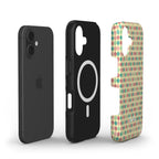 Retro Geometric Teardrop – MagSafe Tough Phone Case | Elissa Rua