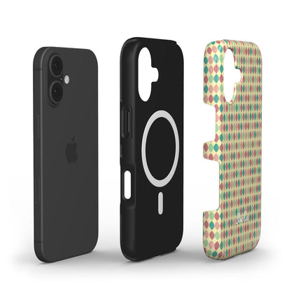 Retro Geometric Teardrop – MagSafe Tough Phone Case | Elissa Rua
