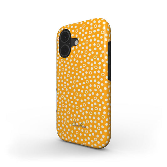 Sunny Yellow Dots – MagSafe Tough Phone Case | Elissa Rua