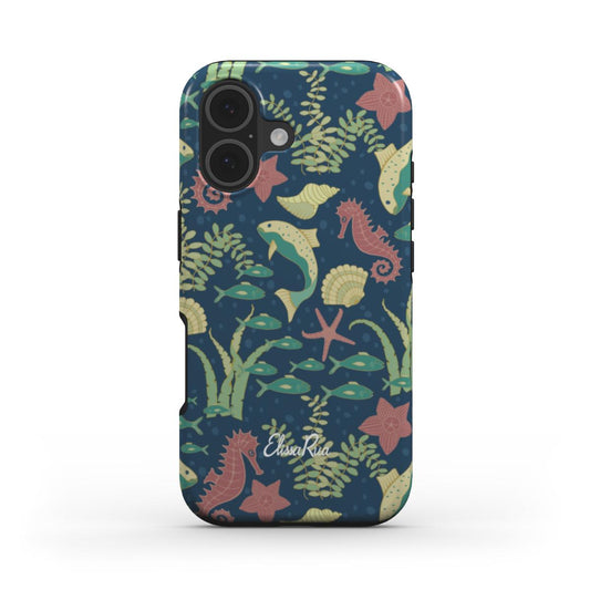 Ocean Dance Marine – MagSafe Tough Phone Case | Elissa Rua