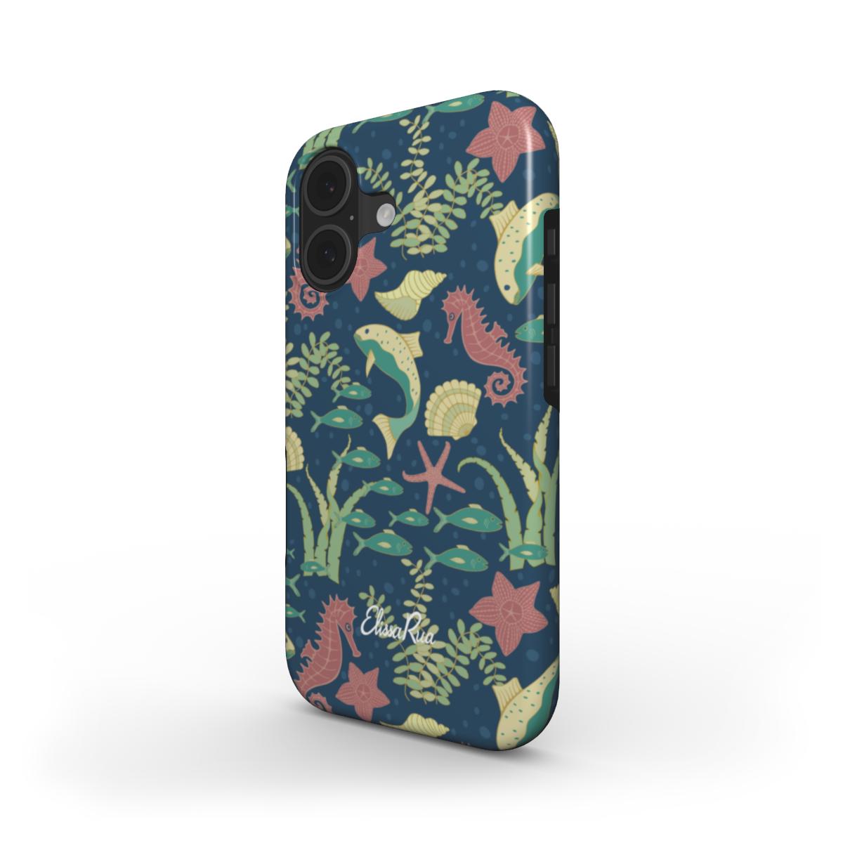 Ocean Dance Marine – MagSafe Tough Phone Case | Elissa Rua