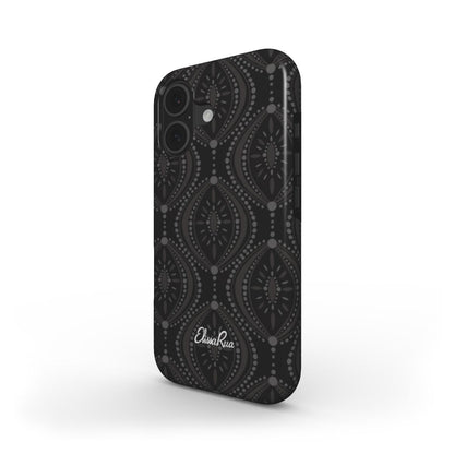 Black Geometric – MagSafe Tough Phone Case | Elissa Rua