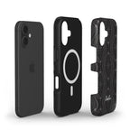 Black Geometric – MagSafe Tough Phone Case | Elissa Rua