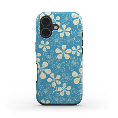 Modern Abstract Blue – MagSafe Tough Phone Case | Elissa Rua