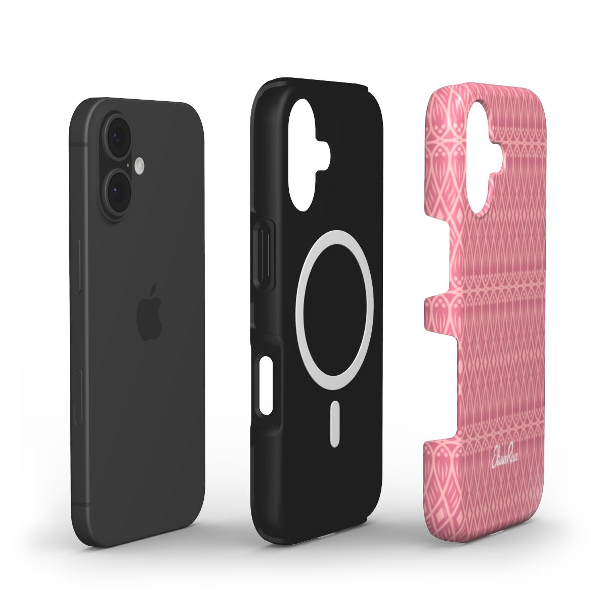 Pink Boho – MagSafe Tough Phone Case | Elissa Rua