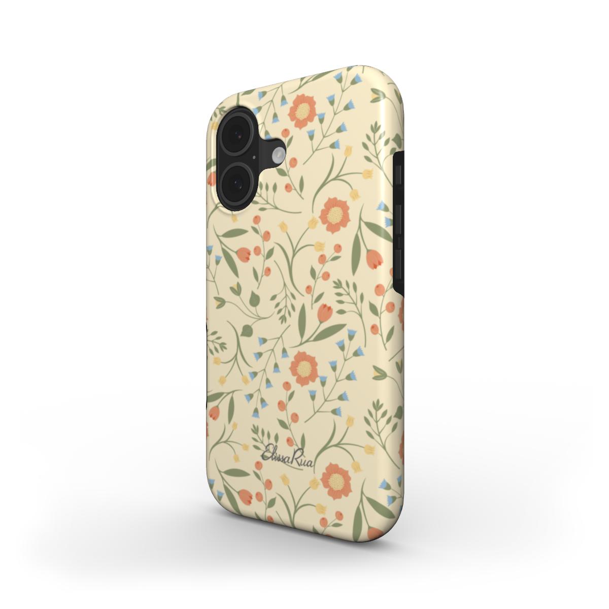 Floral Whimsy – MagSafe Tough Phone Case | Elissa Rua