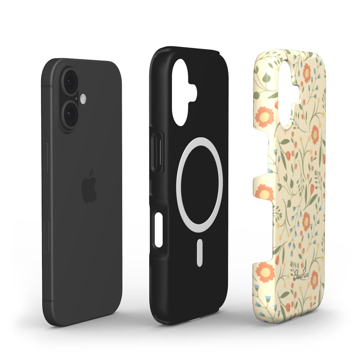Floral Whimsy – MagSafe Tough Phone Case | Elissa Rua